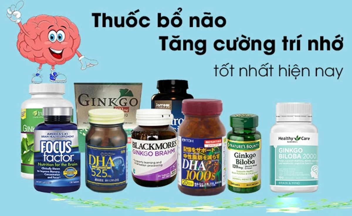 Gợi ý Viên uống bổ não tăng cường trí nhớ cho học sinh sinh viên