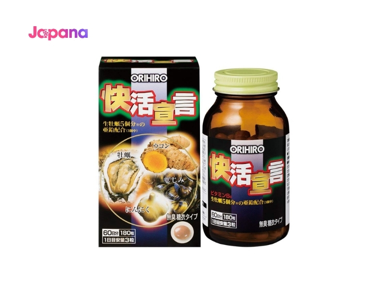 ​2. Tinh chất hàu tươi – tỏi – nghệ Orihiro