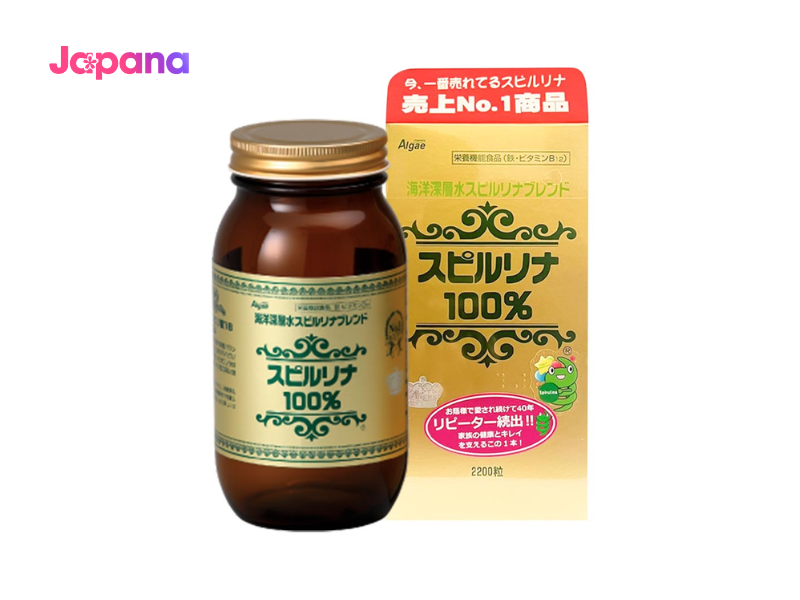 Tảo xoắn Spirulina Japan Algae Nhật Bản