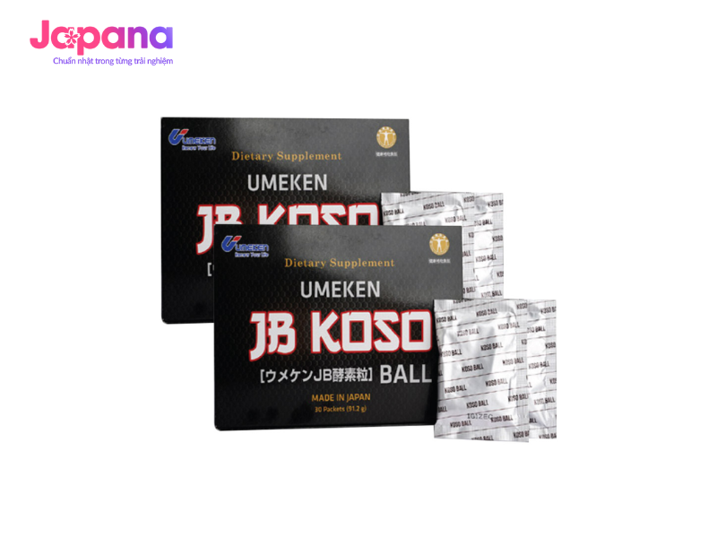 Viên uống hỗ trợ điều trị viêm đại tràng, táo bón Jb Koso Ball