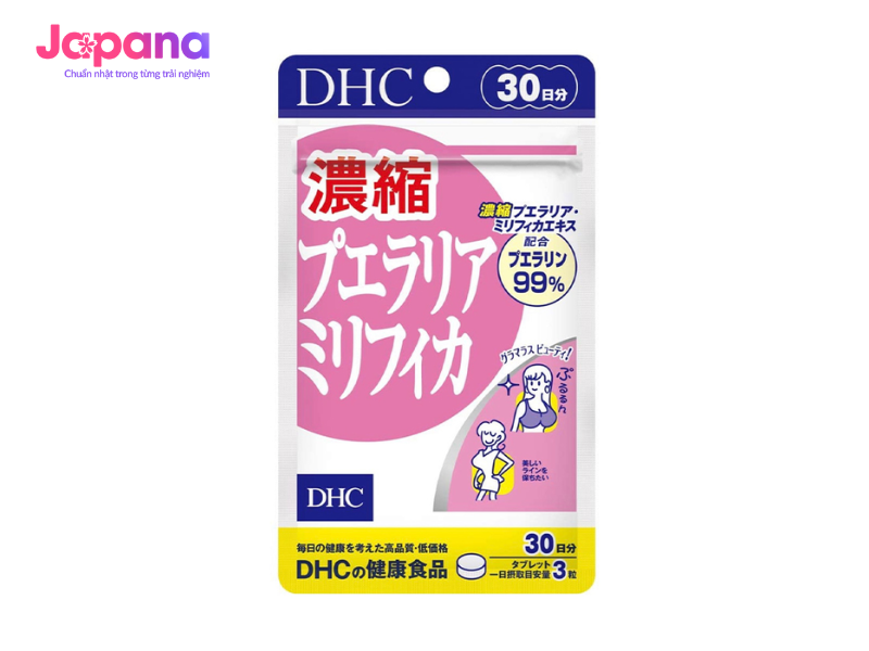 Viên uống mầm đậu nành DHC Isoflavone của Nhật sở hữu thành phần tự nhiên, lành tính không gây tác dụng phụ