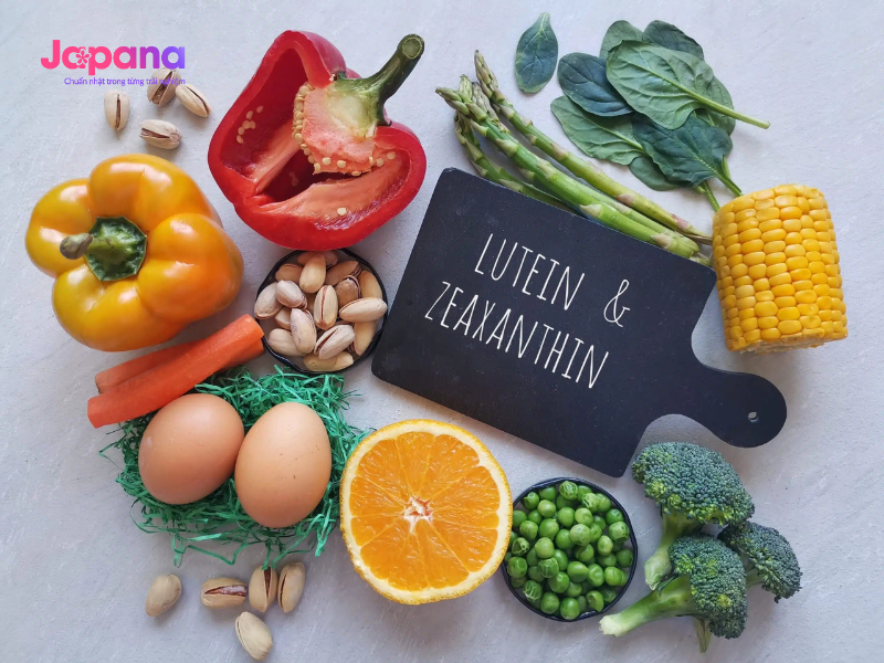 Lutein và Zeaxanthin giúp chống thoái hóa, lão hóa mắt