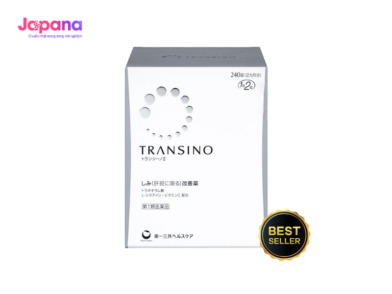 Viên uống trị nám Tranexamic Acid Transino của hãng dược Daiichi Sankyo