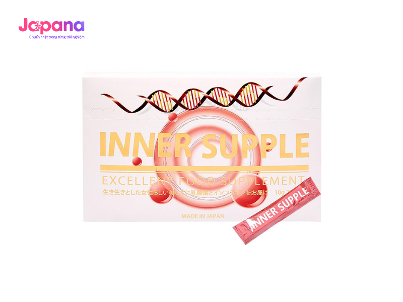 Nước uống cân bằng nội tiết tố nữ Inner Supple Nhật Bản 