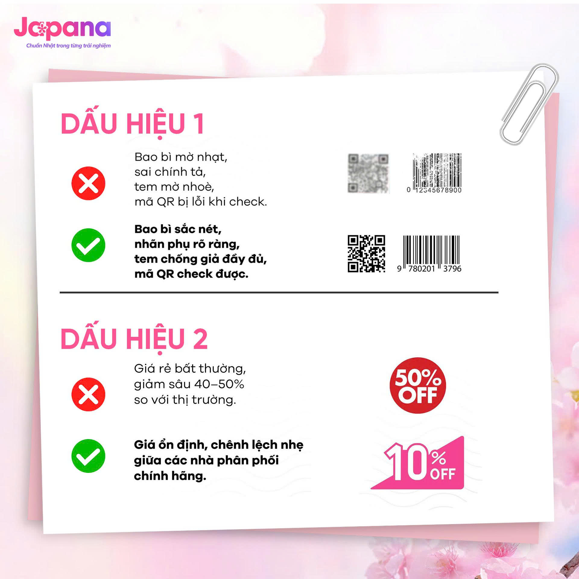 dấu hiệu 1 - 2