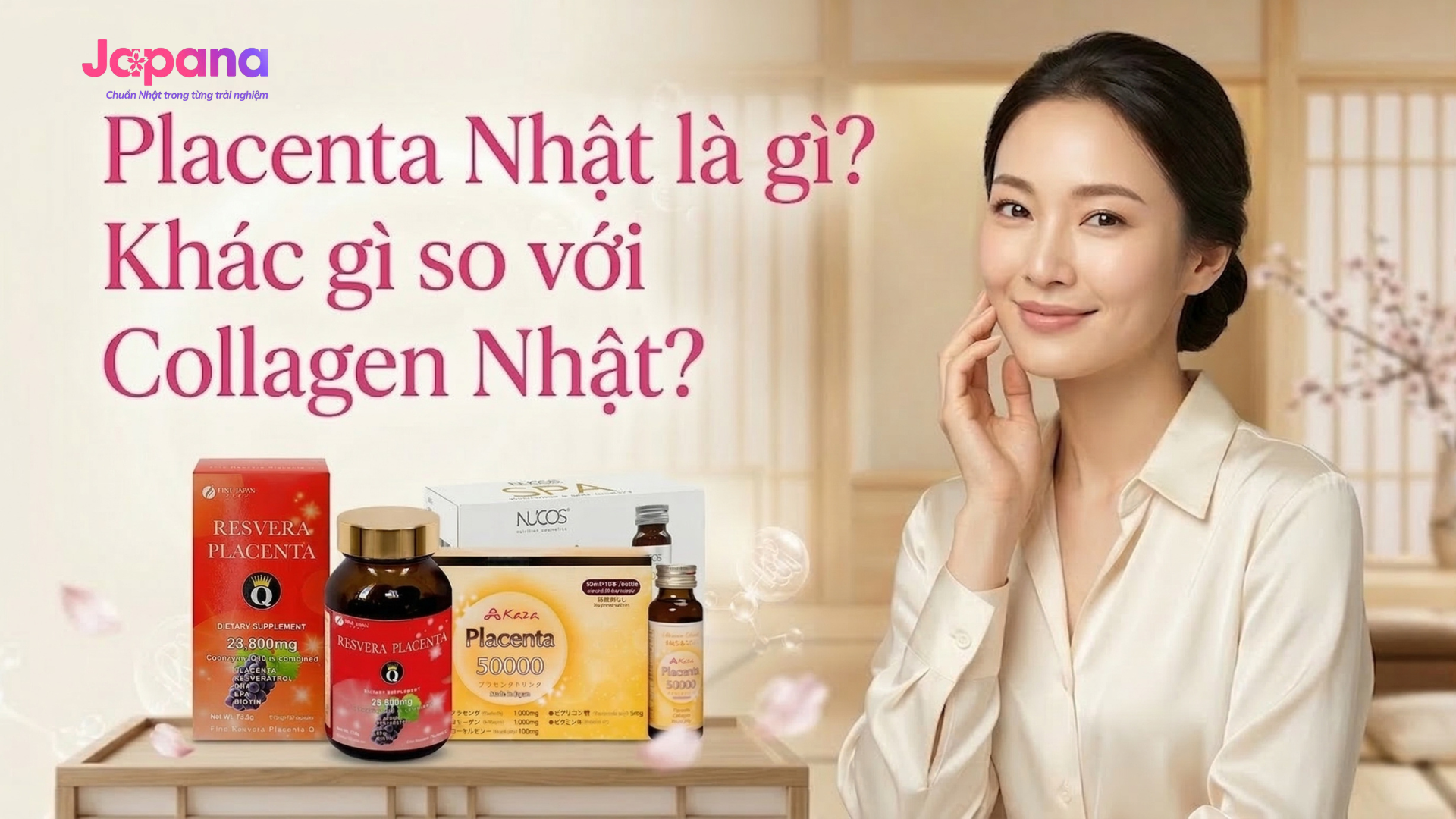 placenta khác gì collagen