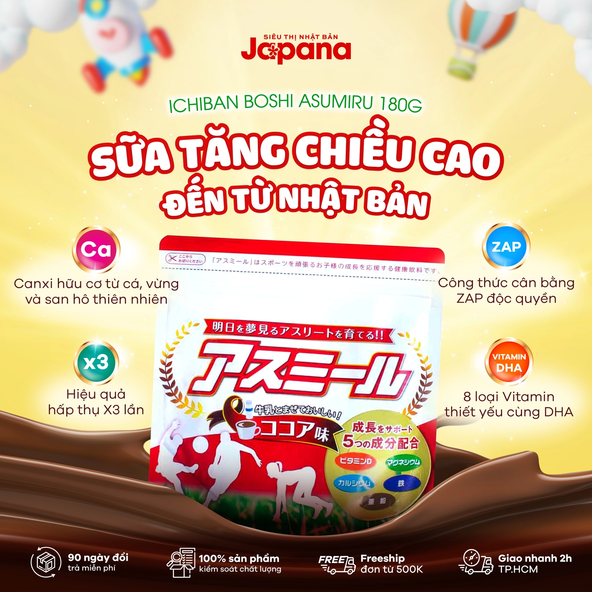 Sữa Tăng Chiều Cao Cho Trẻ 10 Tuổi Của Nhật Được Ưa Chuộng Hiện Nay