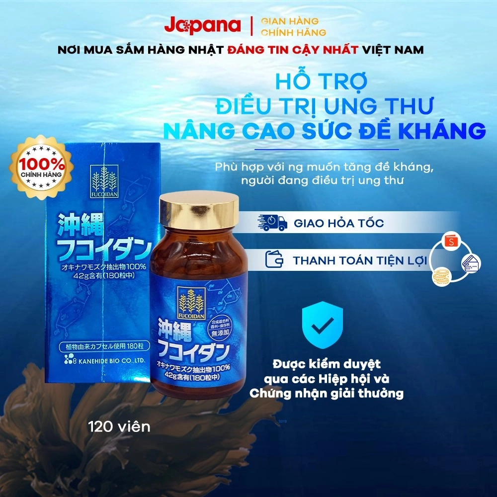 TOP 10 Viên Uống Fucoidan Nhật Được Nhiều Người Tin Dùng Nhất Hiện Nay