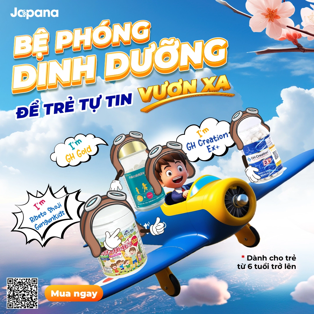 Viên Uống GH GOLD - Bệ Phóng Dinh Dưỡng Giúp Trẻ Tự Tin Vươn Xa