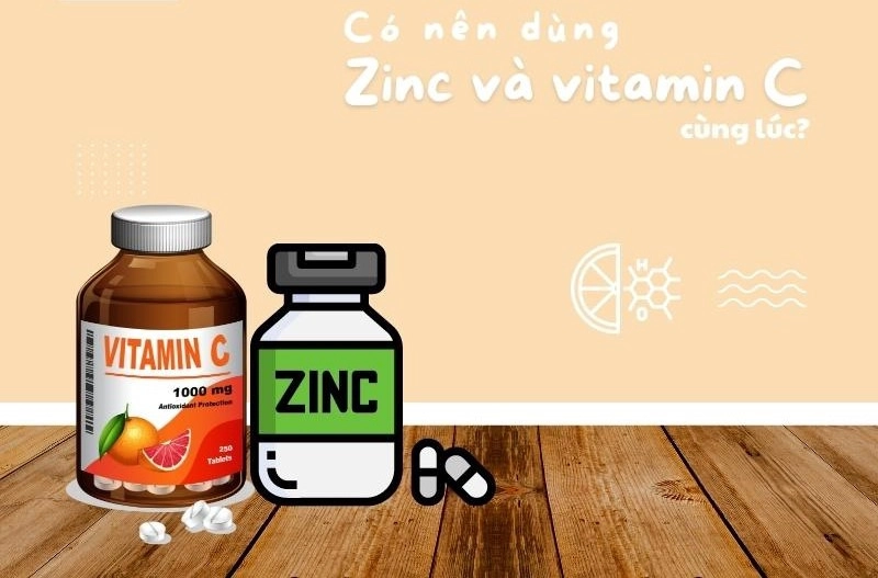 Uống Kẽm Và Vitamin C DHC Cùng Lúc Được Không?