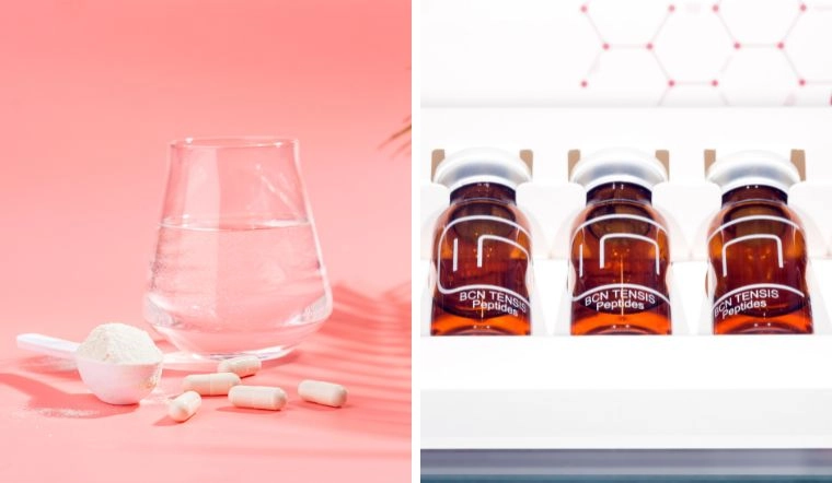 Collagen nước và viên, loại nào tốt hơn? Lựa chọn phù hợp cho làn da và sức khỏe