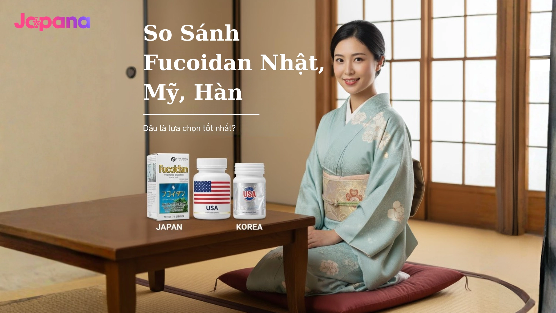 Nên Chọn Fucoidan Nhật, Mỹ hay Hàn? Lời Khuyên Từ Bác Sĩ Ung Bướu