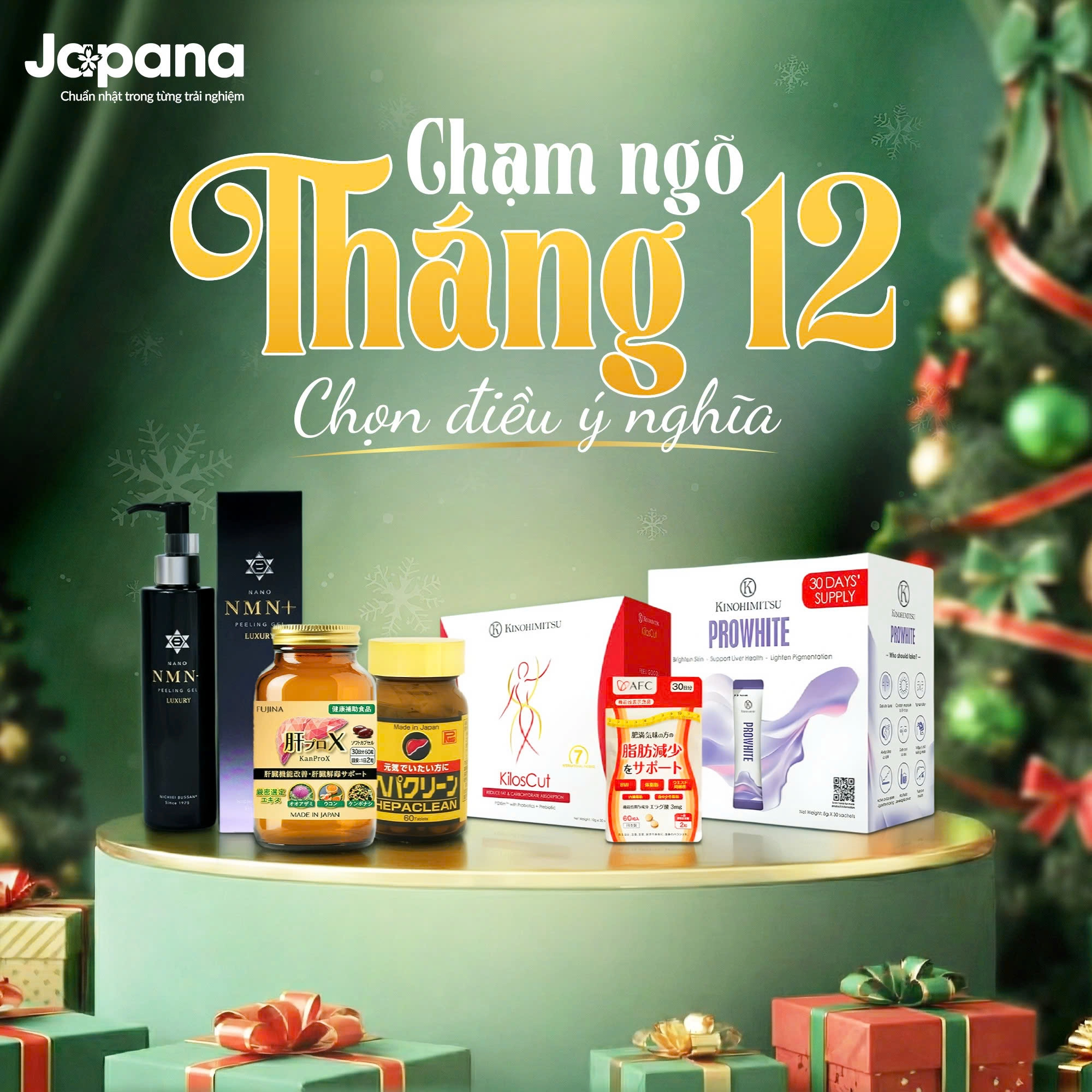Chạm Ngõ Tháng 12 – Săn Deal Hàng Nhật, Trao Gửi Yêu Thương Tại Japana