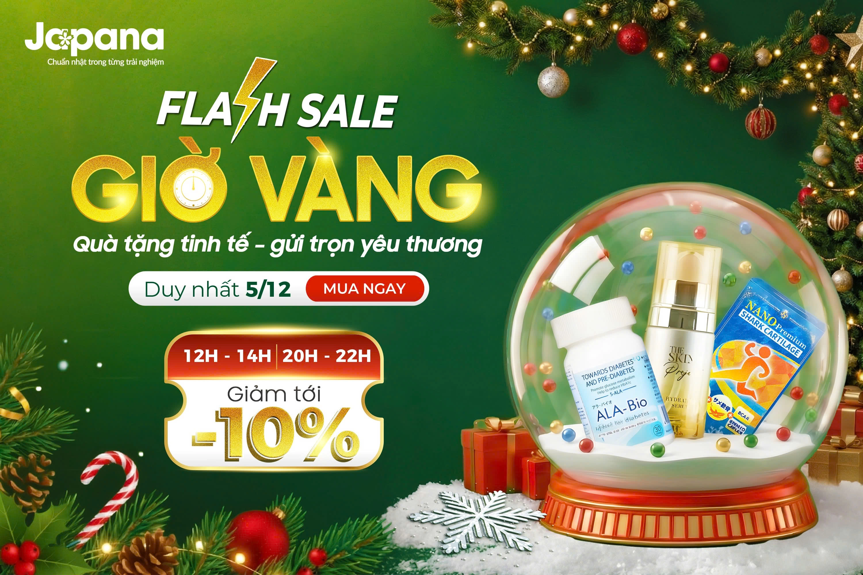 Japana Flash Sale: Giờ Vàng Giá Sốc - Tiết Kiệm 10%