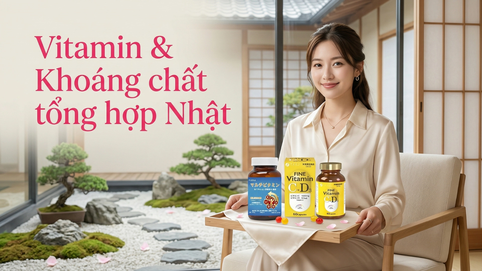 Vitamin & Khoáng chất tổng hợp Nhật Bản: Bí quyết dinh dưỡng cân bằng