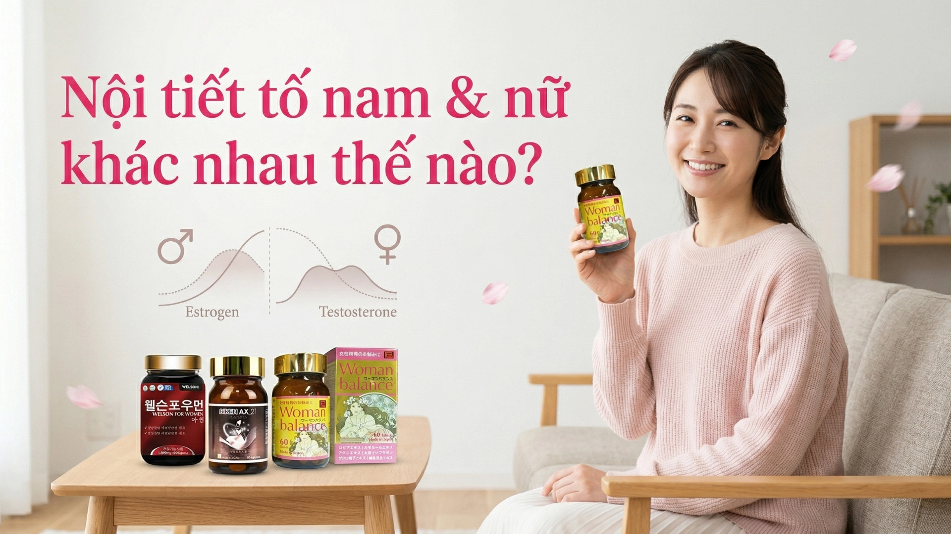 Nội Tiết Tố Nam & Nữ Khác Nhau Thế Nào? 