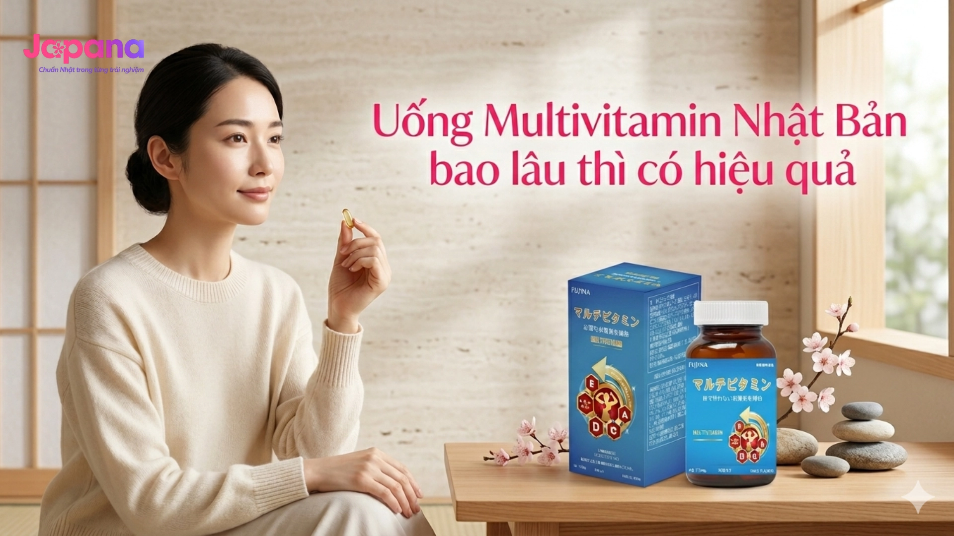 Multivitamin Nhật uống bao lâu có hiệu quả?