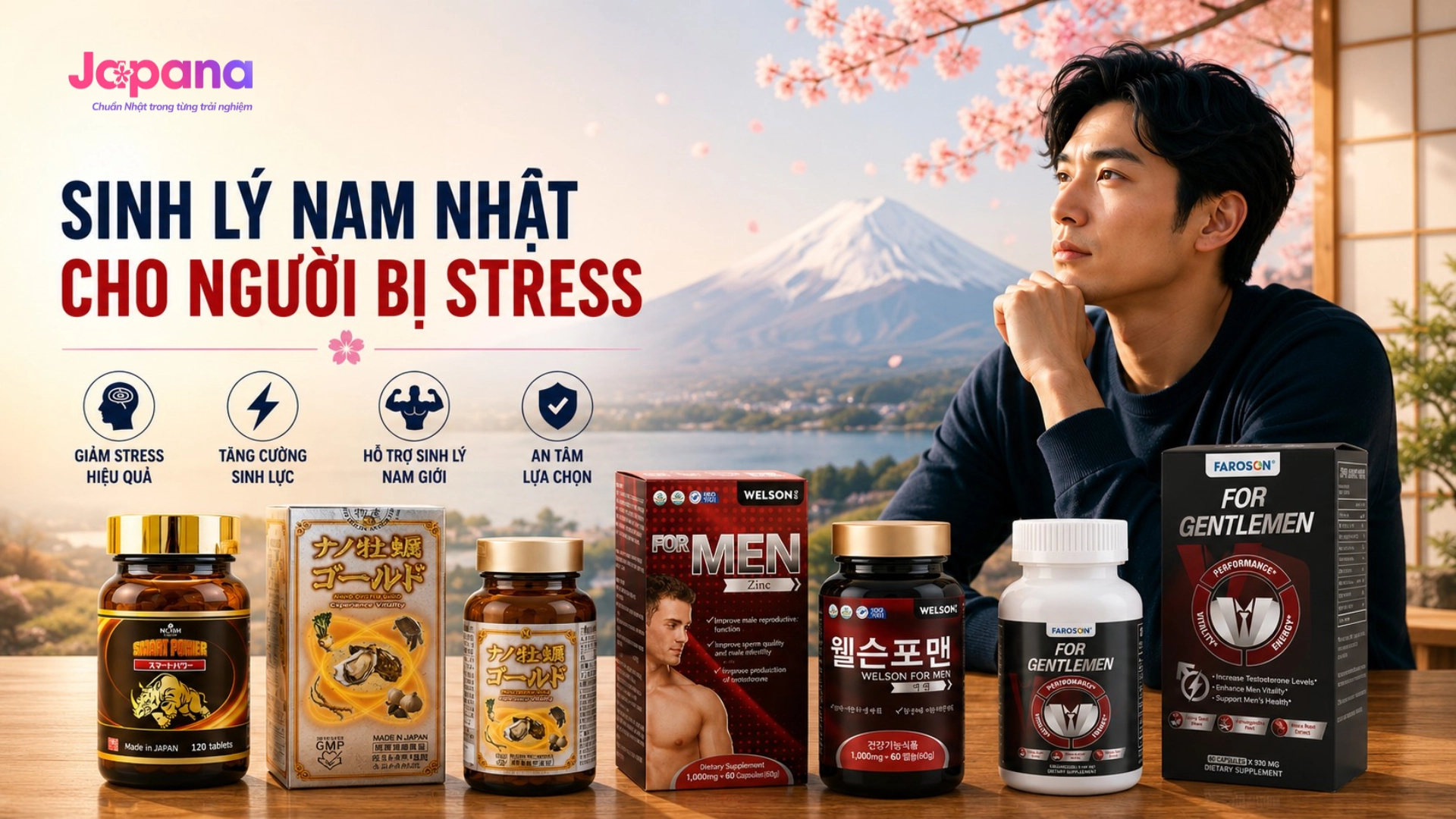 Sinh Lý Nam Nhật Cho Người Bị Stress: Hiểu Đúng Trước Khi Lựa Chọn