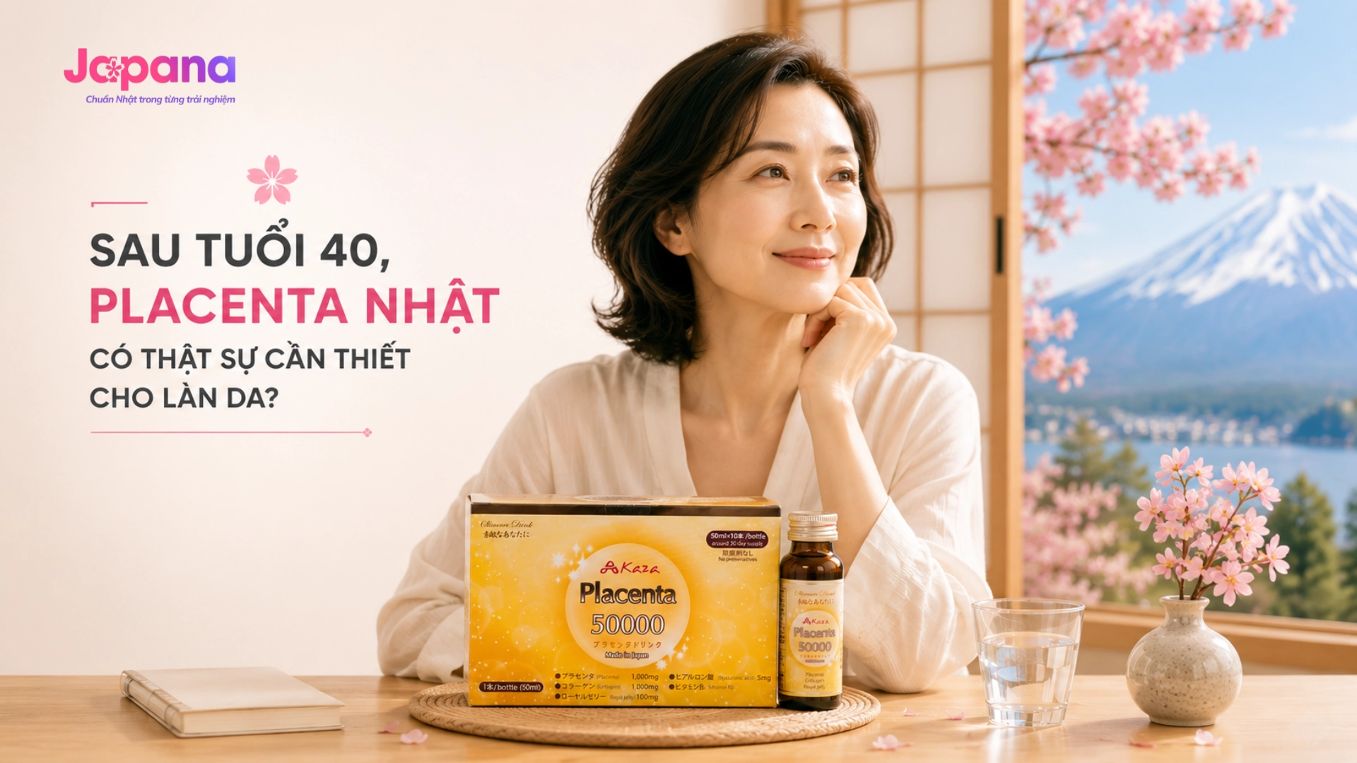 Placenta Nhật Cho Phụ Nữ Tuổi 40+: Hiệu Quả Ra Sao Và Cần Lưu Ý Gì?