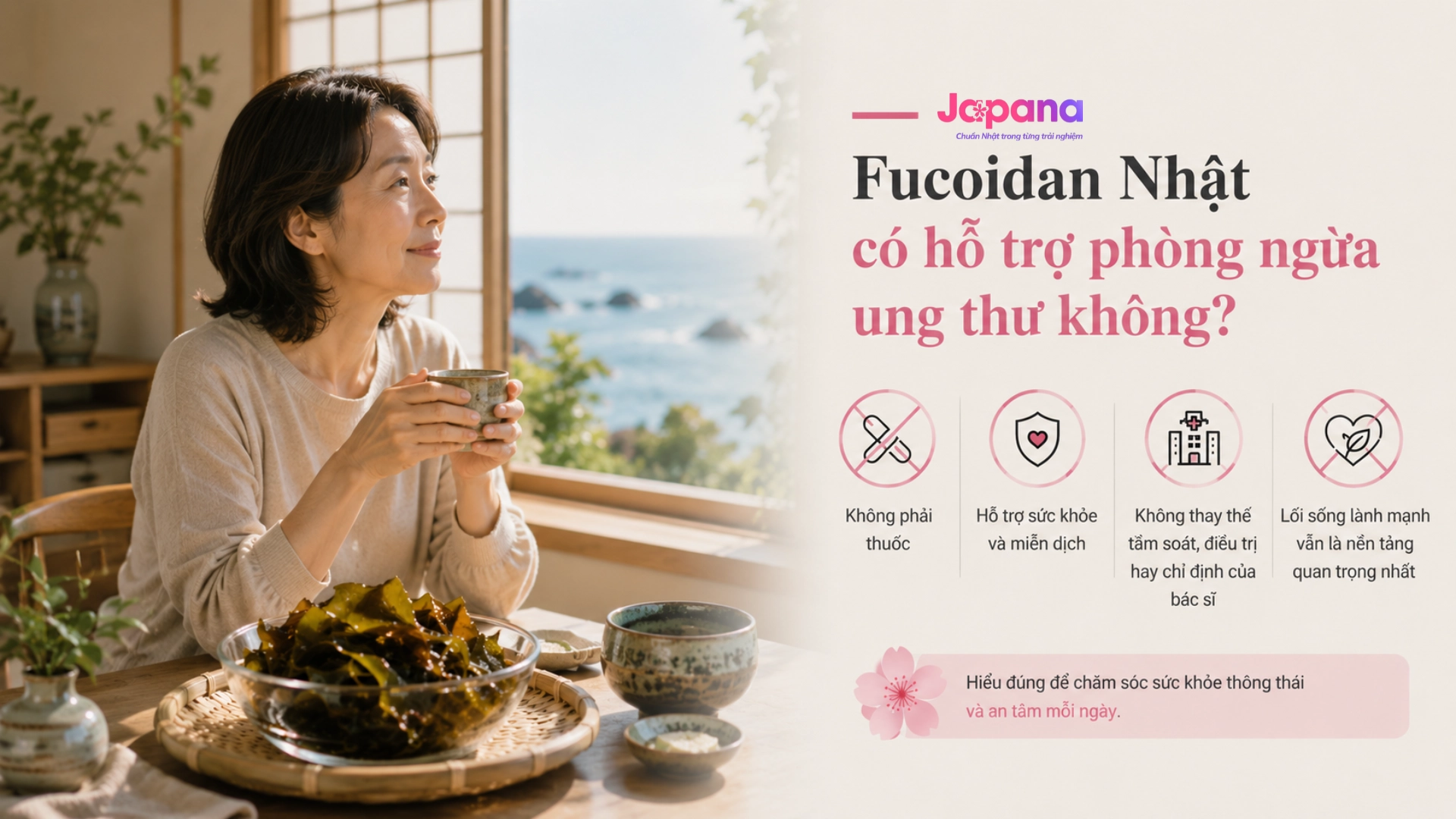 Fucoidan Nhật Có Hỗ Trợ Phòng Ngừa Ung Thư Không? Hiểu Đúng Và Lưu Ý An Toàn