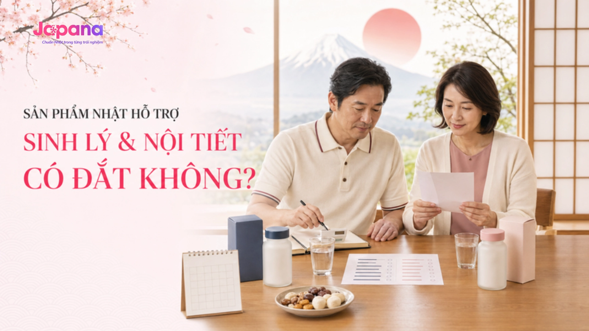 Sản phẩm Nhật hỗ trợ sinh lý & nội tiết có đắt không?