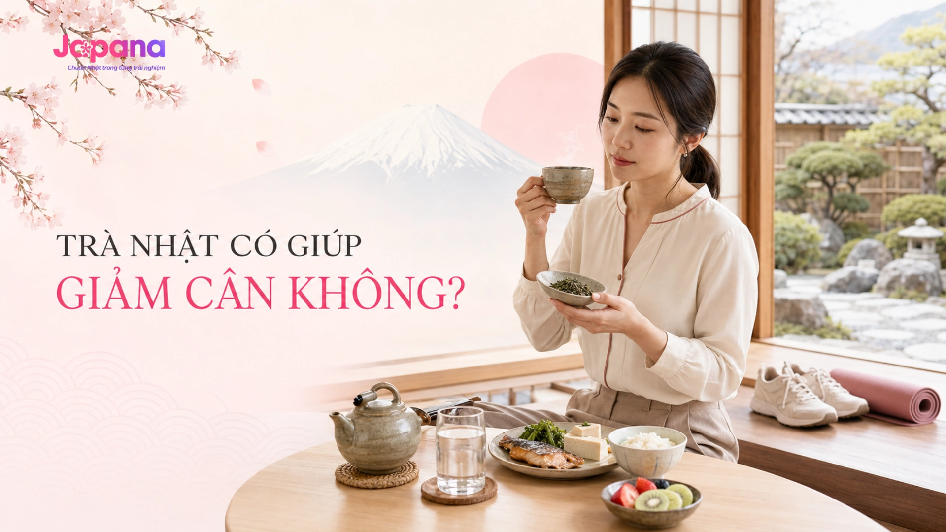 Trà Nhật có giúp giảm cân không?