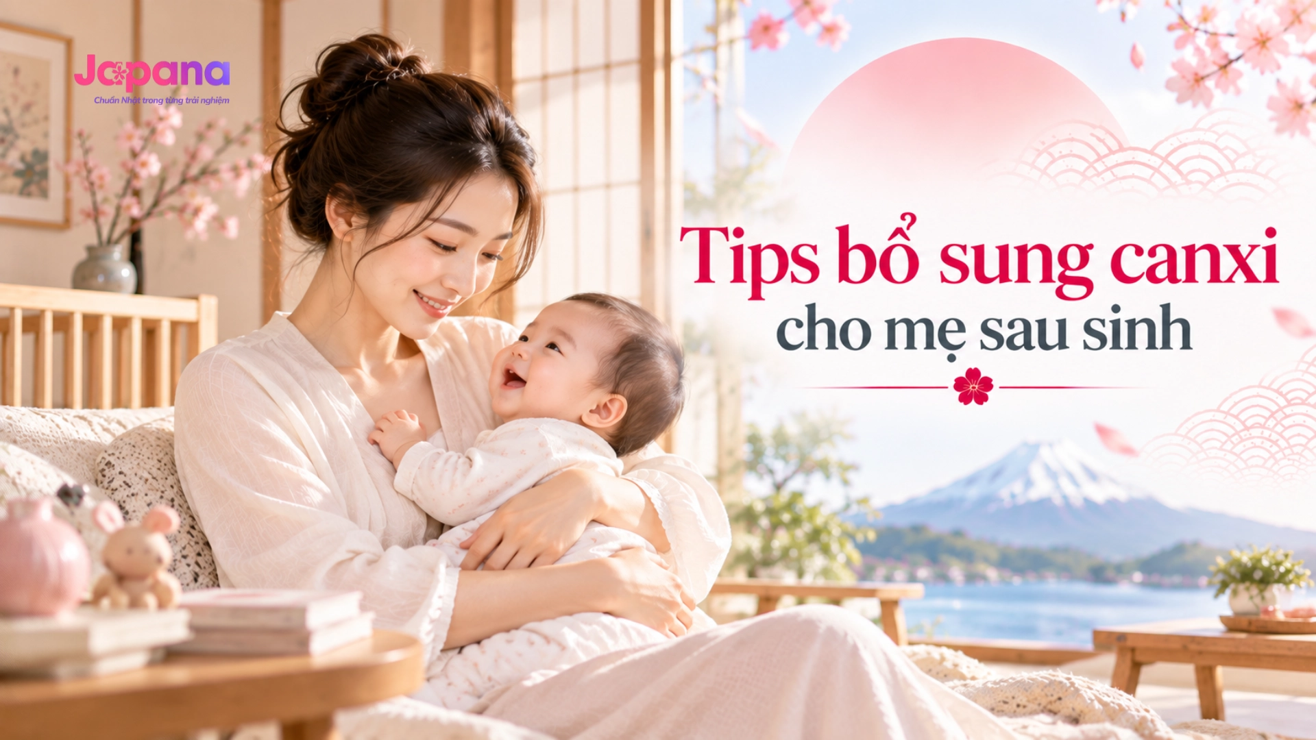 Tips bổ sung canxi cho mẹ sau sinh