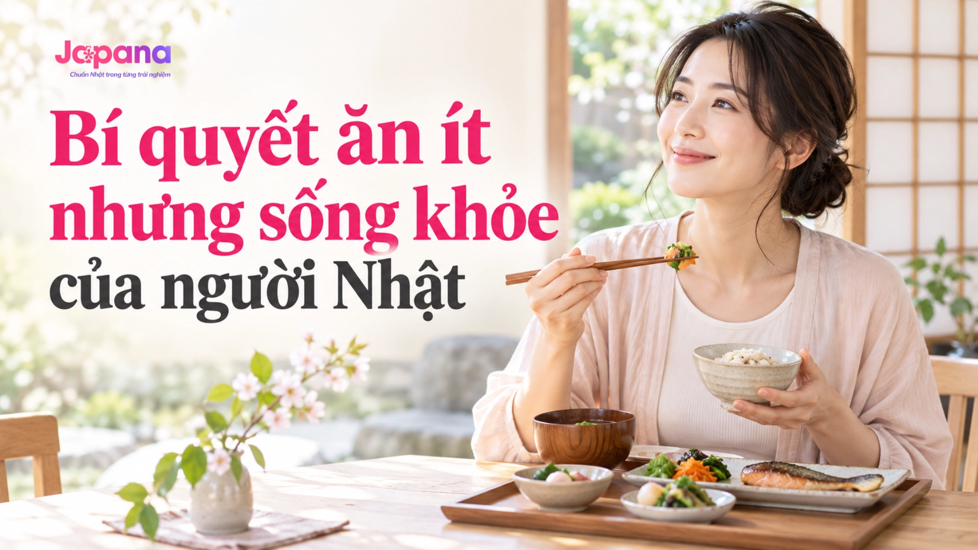 Bí quyết ăn ít nhưng sống khỏe trường thọ của người Nhật