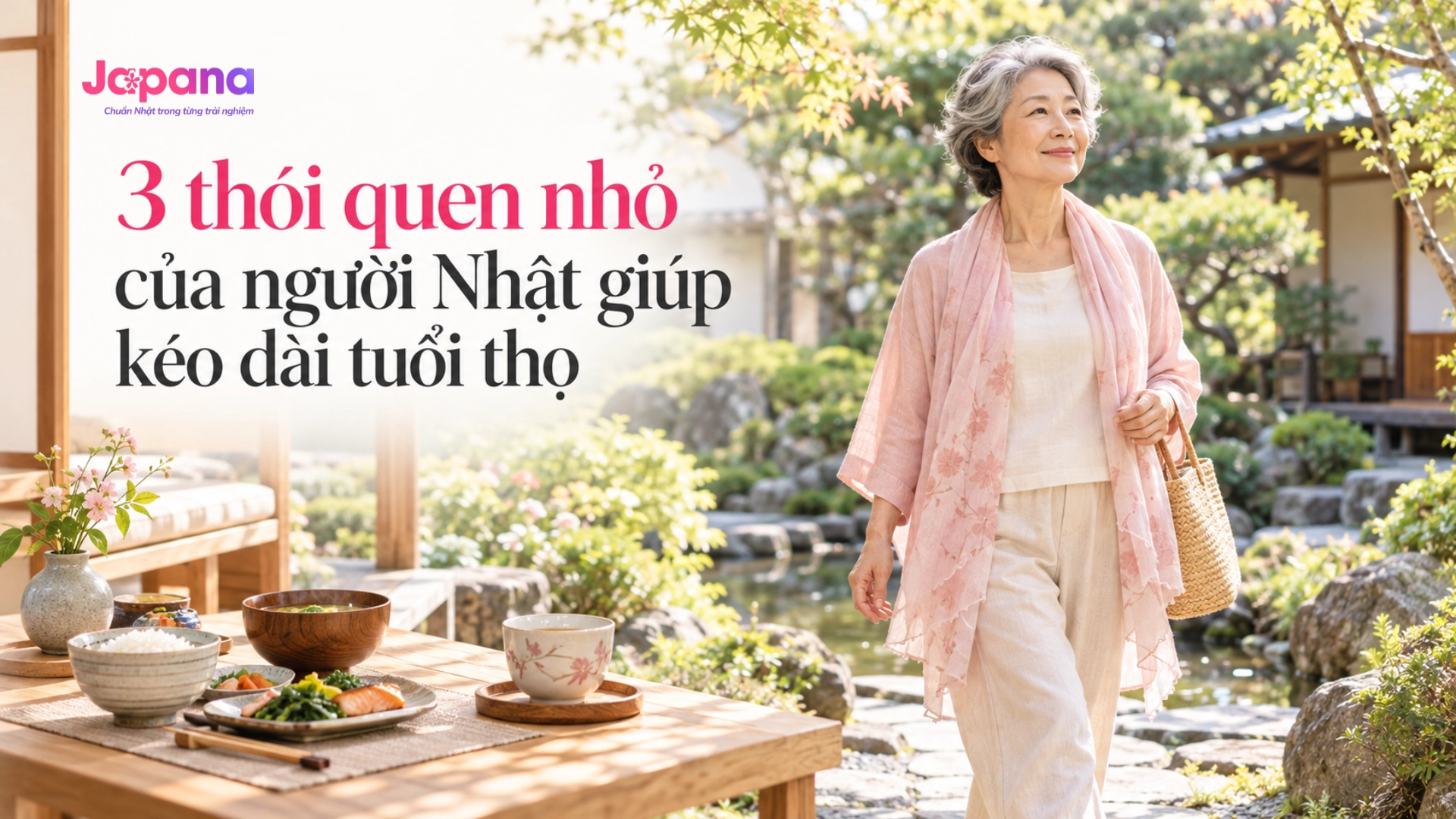 Thói quen sống thọ của người Nhật và bí quyết áp dụng cho người Việt