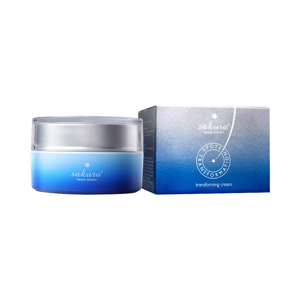 Kem hỗ trợ cải thiện da nám Sakura Transforming Cream 30g - Date 09/2027
