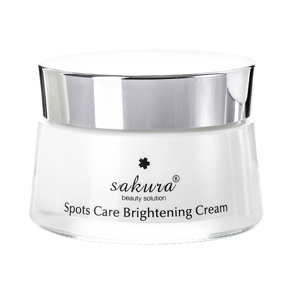Kem dưỡng trắng da Sakura Spots Care Brightening Cream 45g - Date 08/2027