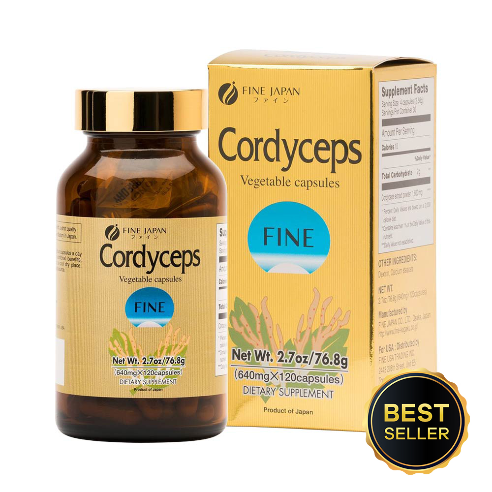 Cách nhận biết phân biệt viên uống đông trùng hạ thảo Nhật Bản Cordyceps Fine Japan thật giả