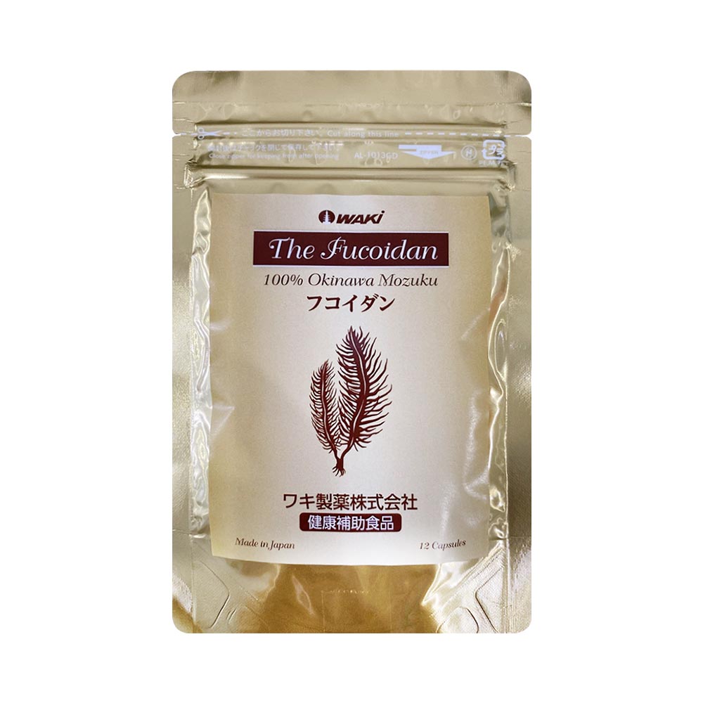 Khuyến mãi viên uống hỗ trợ điều trị ung thư Waki The Fucoidan 12 viên