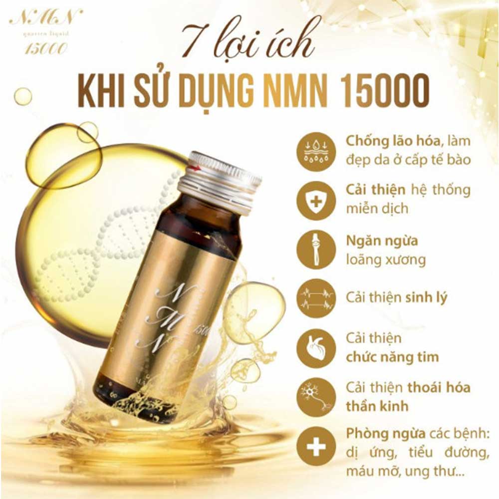 Nước uống trẻ hóa cơ thể NMN Quattro Liquid 15000