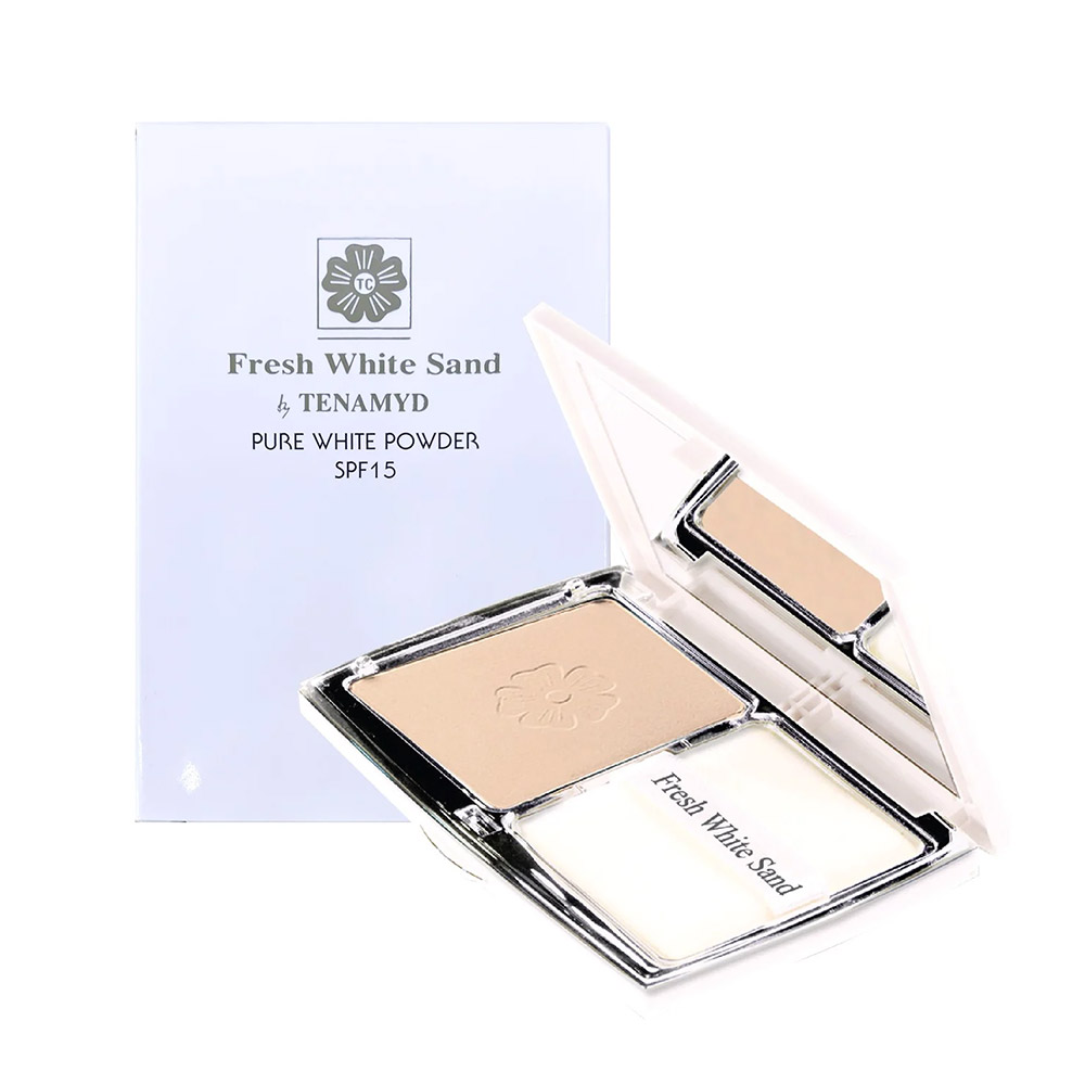 Phấn trắng tinh chế siêu mịn Fresh White Sand By Tenamyd 14.5g