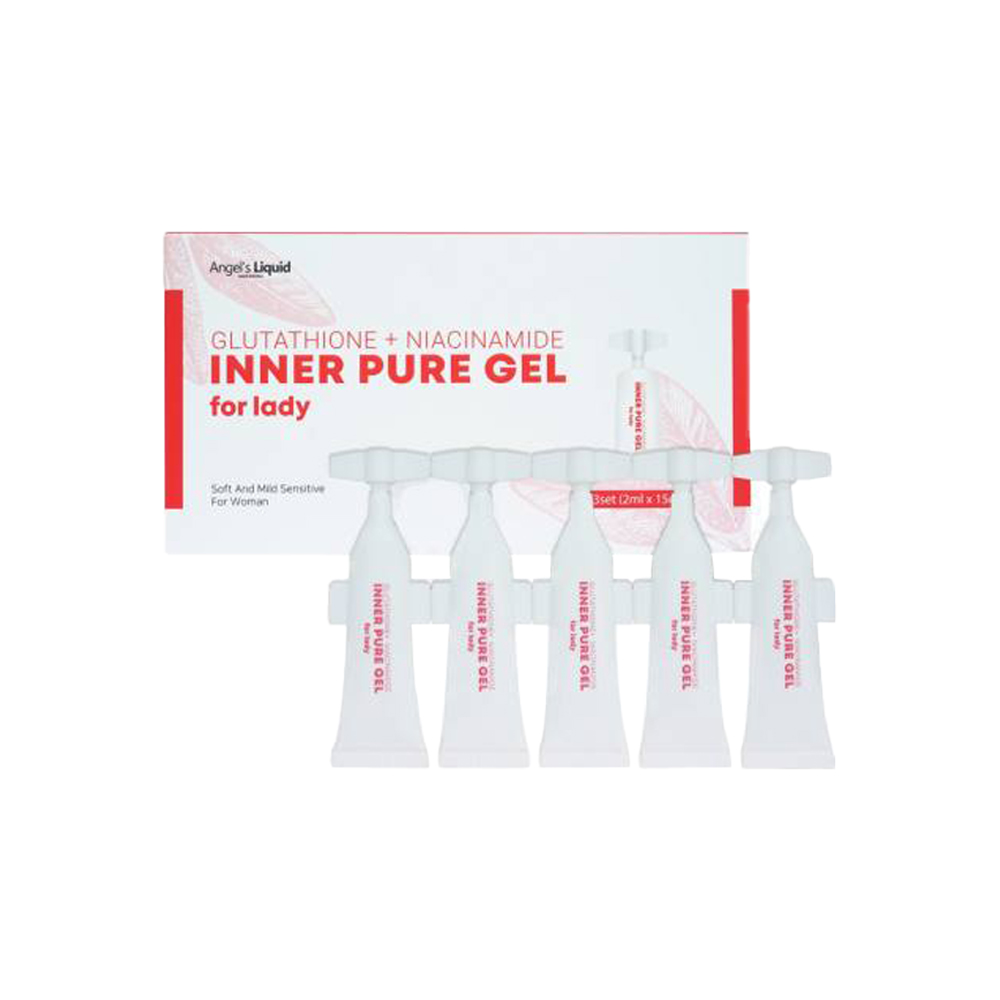 Tinh chất làm hồng, se khít vùng kín Angel`s Liquid Glutathione Plus Niacinamide Inner Pure Gel 3 Set 30ml