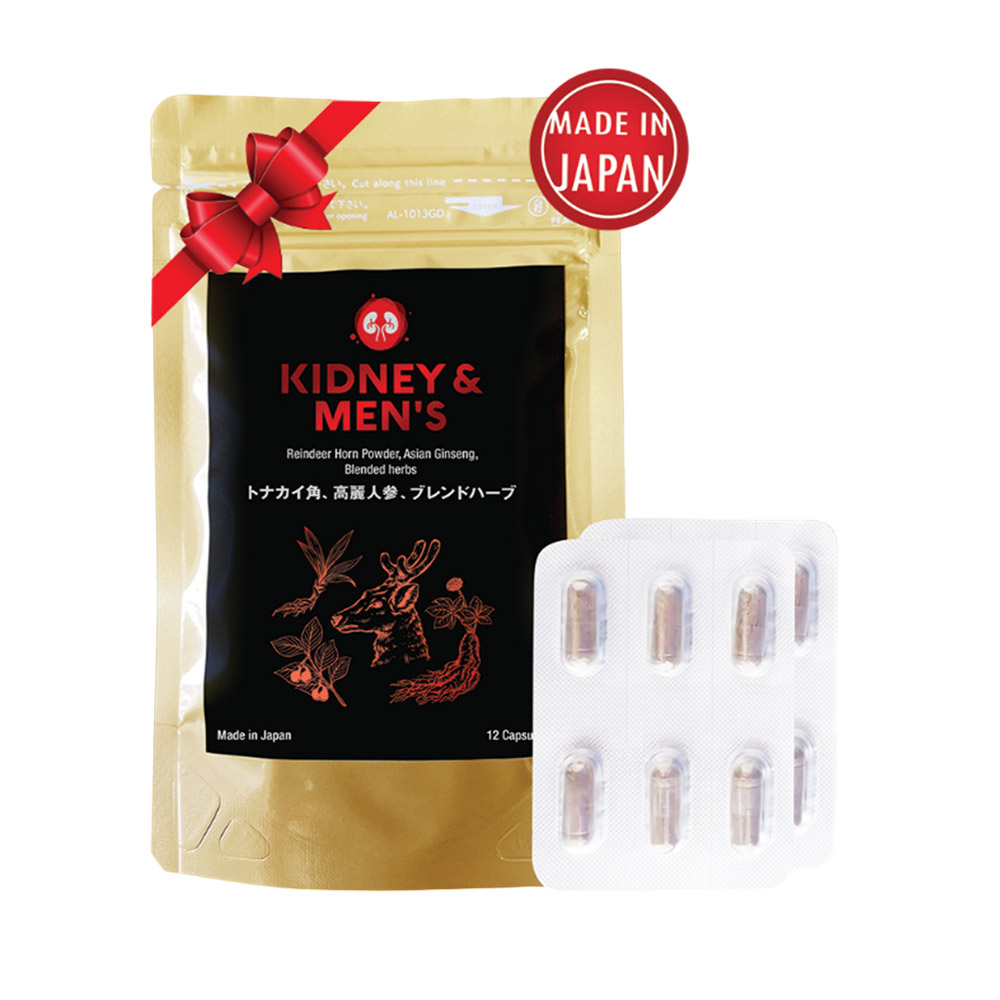 Khuyến mãi viên uống hỗ trợ dưỡng thận và sinh lý nam Kidney & Men`s 12 viên