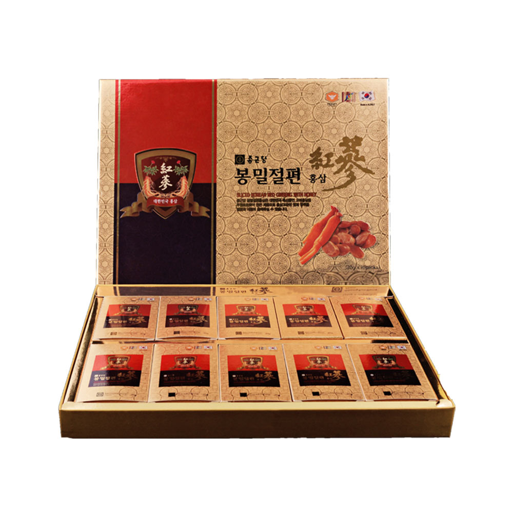 Hồng sâm lát tẩm mật ong Hàn Quốc KGS Ginseng House