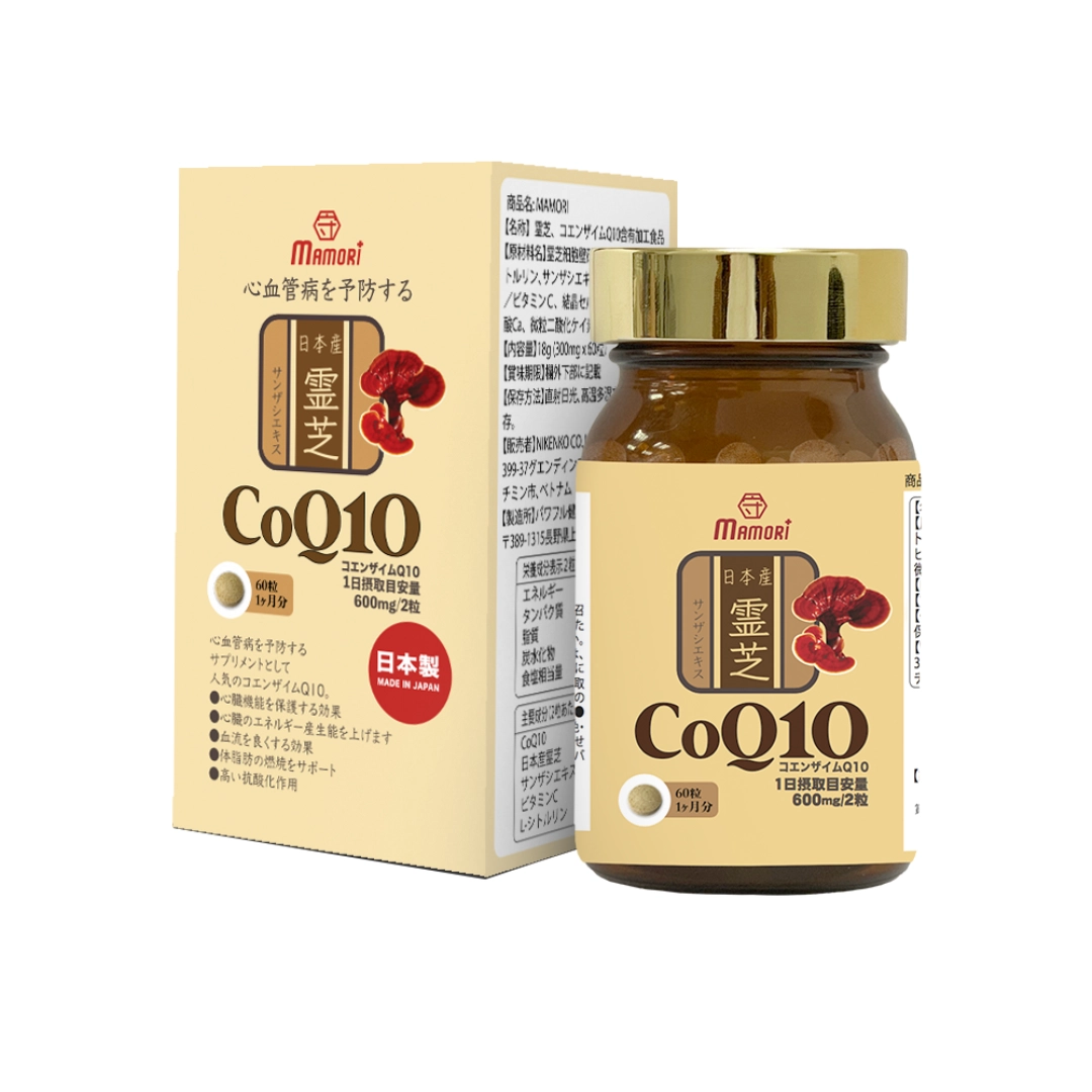 Viên uống hỗ trợ tim mạch Mamori CoQ10 60 viên