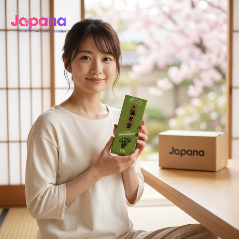 Hương Nippon Kodo Morning Star Pine 200 que (Hương gỗ thông)