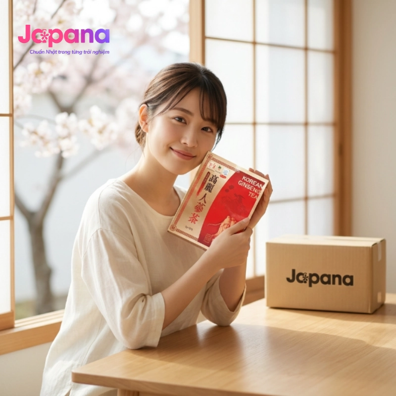Trà sâm Ginseng House Hàn Quốc 50 gói/ 100 gói (3g)