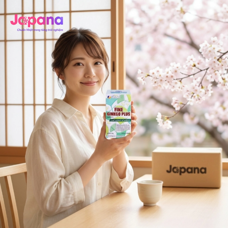 Viên uống bổ não Fine Ginkgo Plus 400 viên