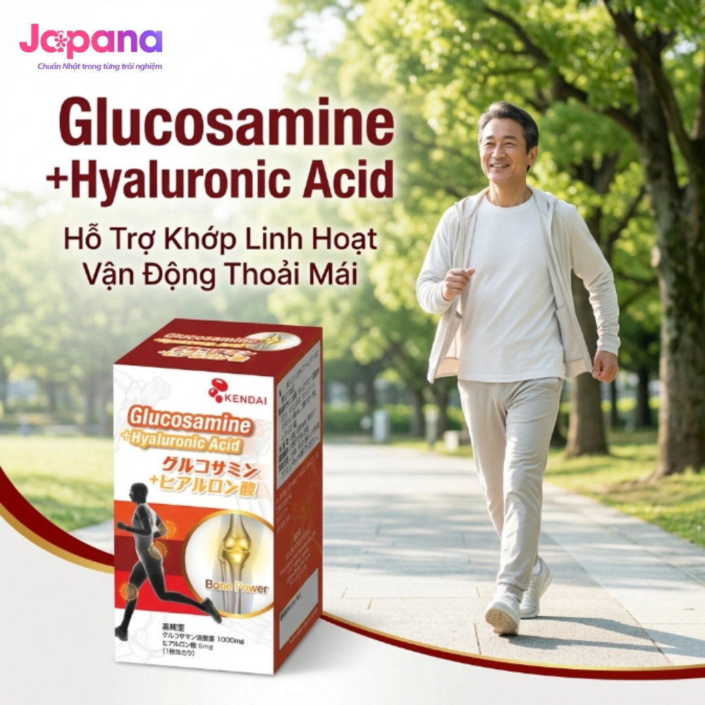 Viên uống hỗ trợ xương khớp Kendai Glucosamine 180 viên