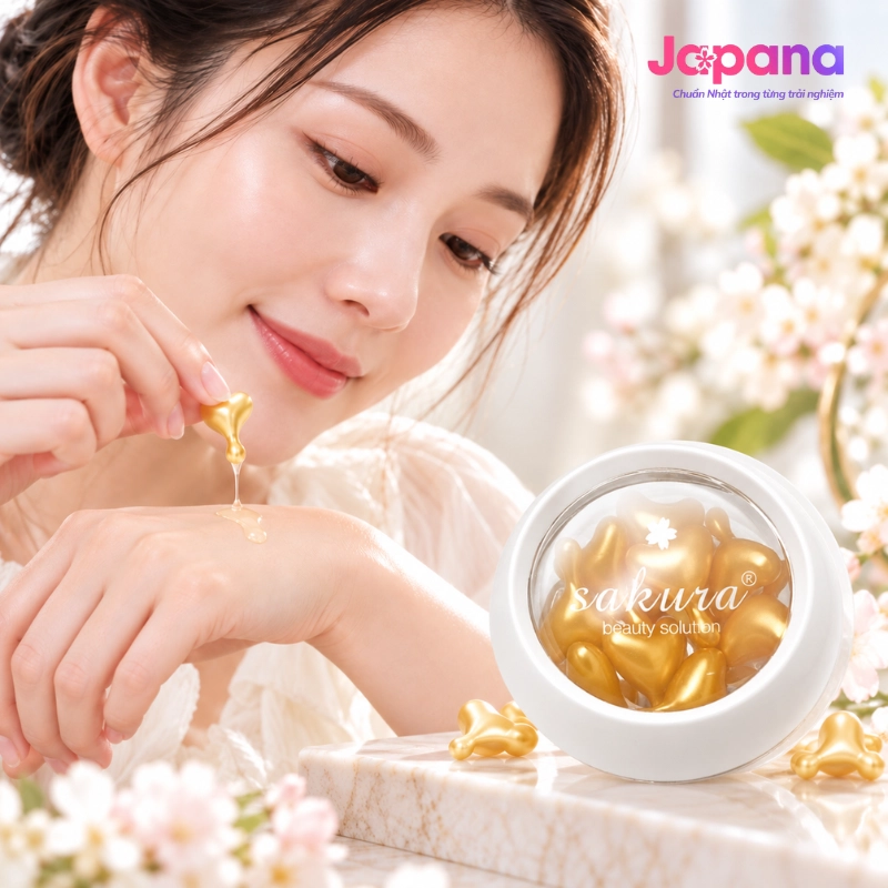 Serum chống lão hóa Sakura Age Defying DNA Repair 40 viên