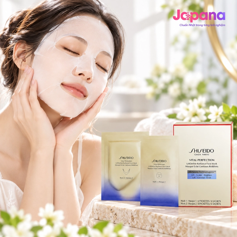 Mặt nạ Shiseido Revital Lifting Mask Masque Lift 6 miếng