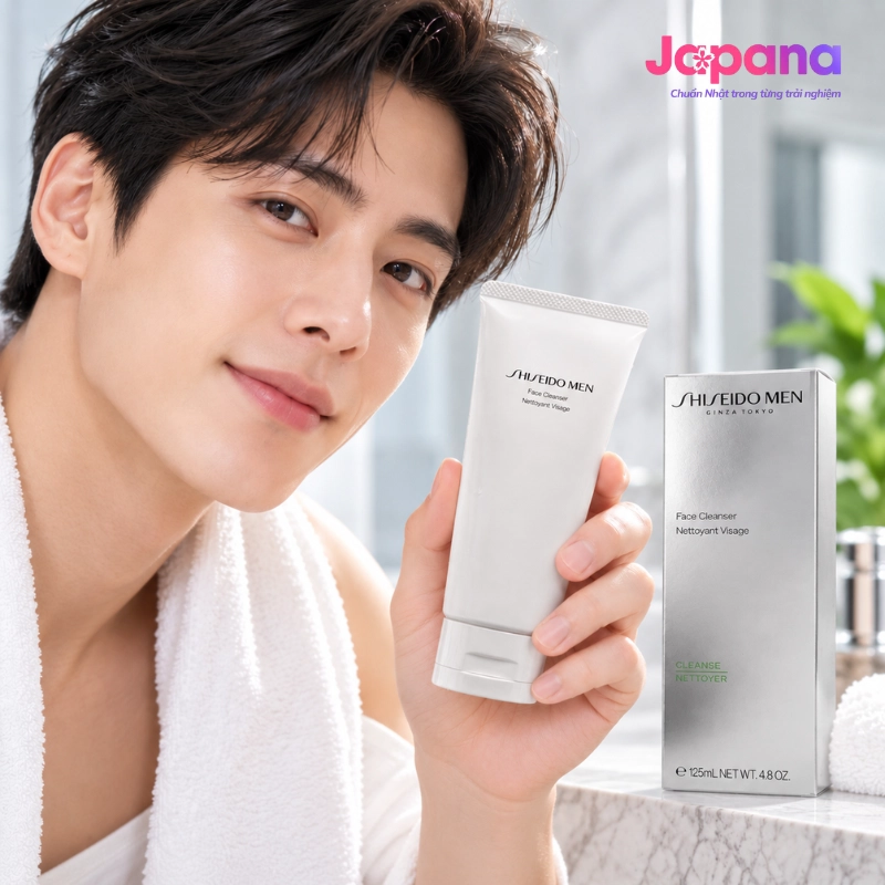 Sữa rửa mặt dành cho nam Shiseido Men Face Cleanser 125ml